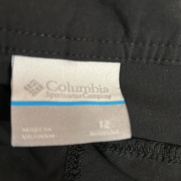 Columbia Women’s Sport Pants Size 12 Black - Picture 3 of 3